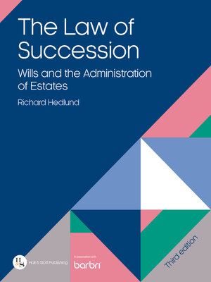 cover image of The Law of Succession